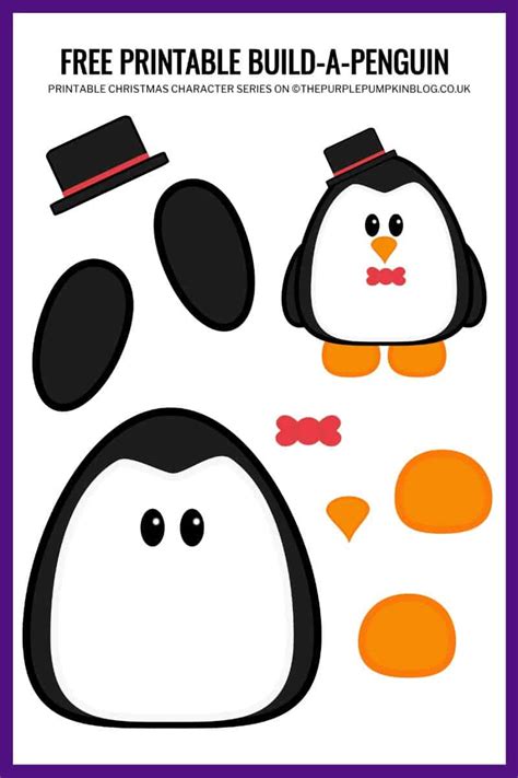 Printable Penguin Craft Templates